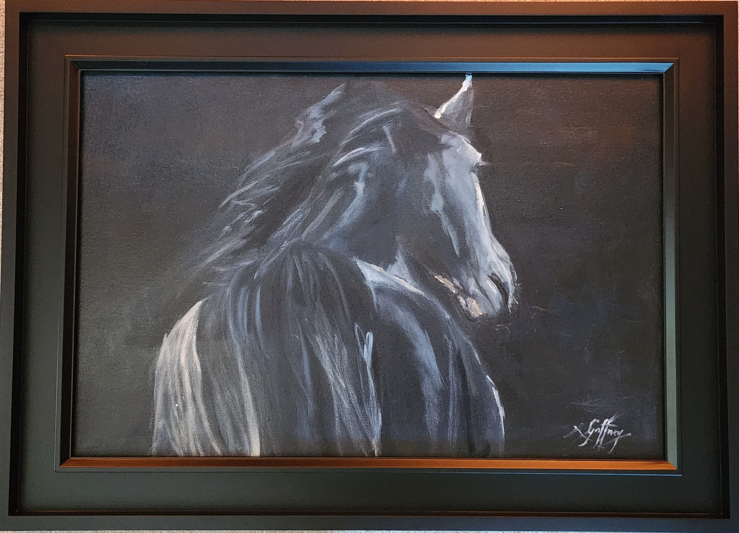 Equine Art Black Beauty