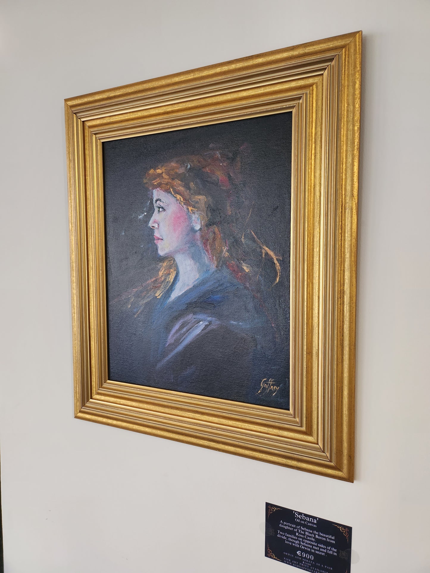 Sebana- Original Oil on Canvas