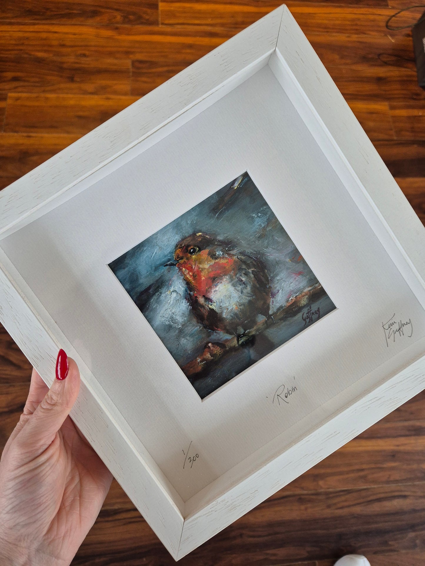 Robin- Mini Fine Art Print Framed