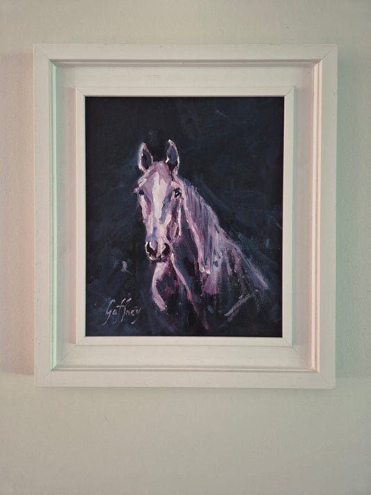 White Night- Original Oil Painting