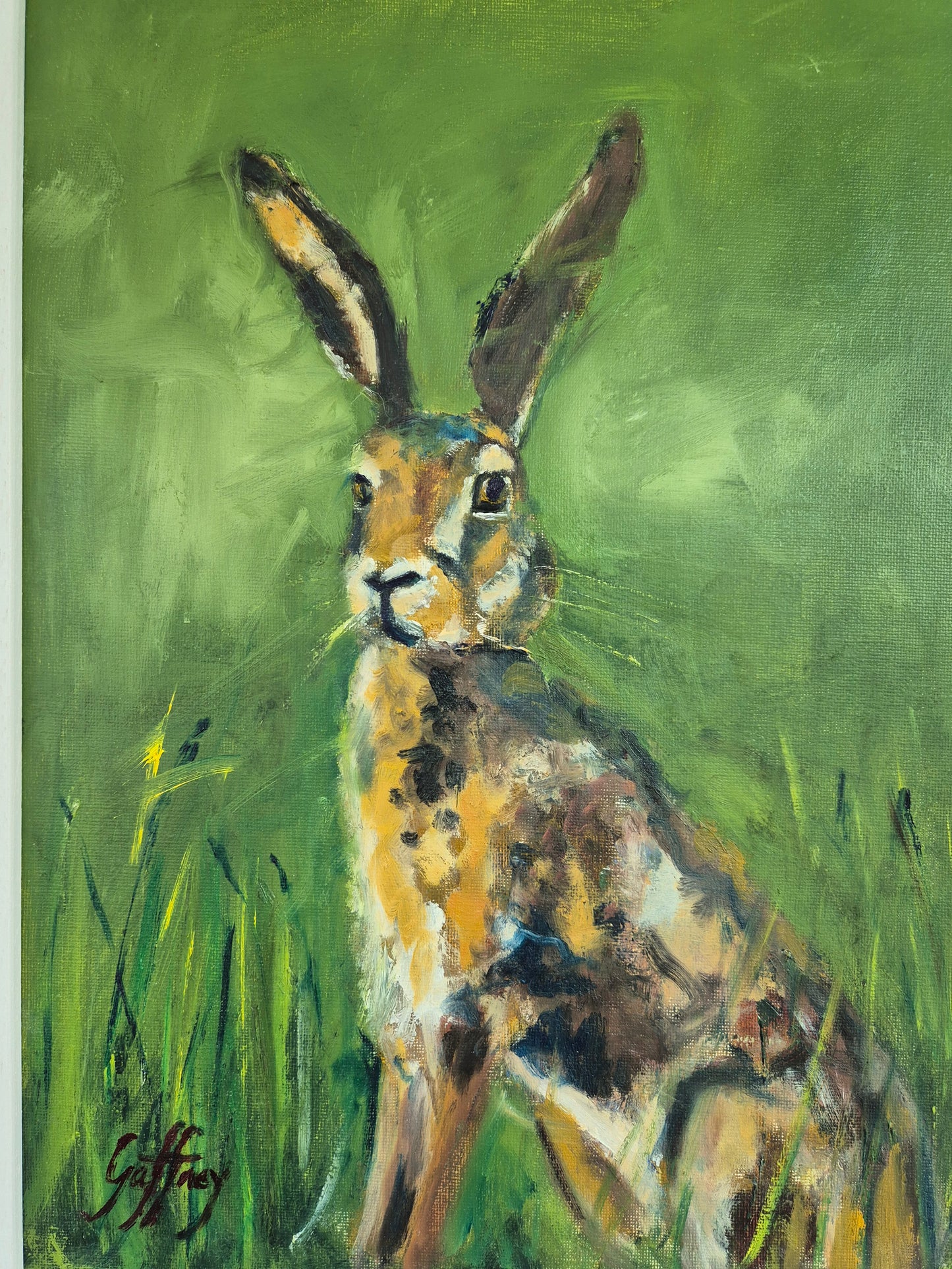 A Country Hare- Original Oil Painting