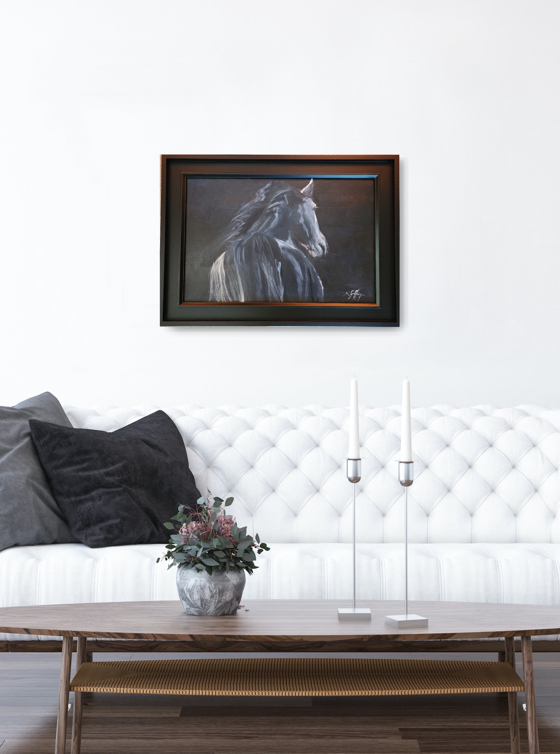 Equine Art Black Beauty