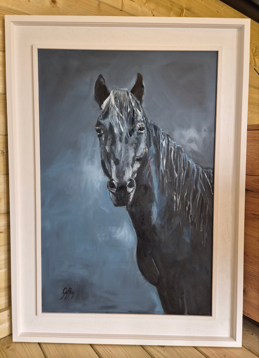 Shadow Horse- Original Oil Painting