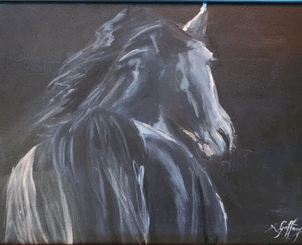 Equine Art Black Beauty
