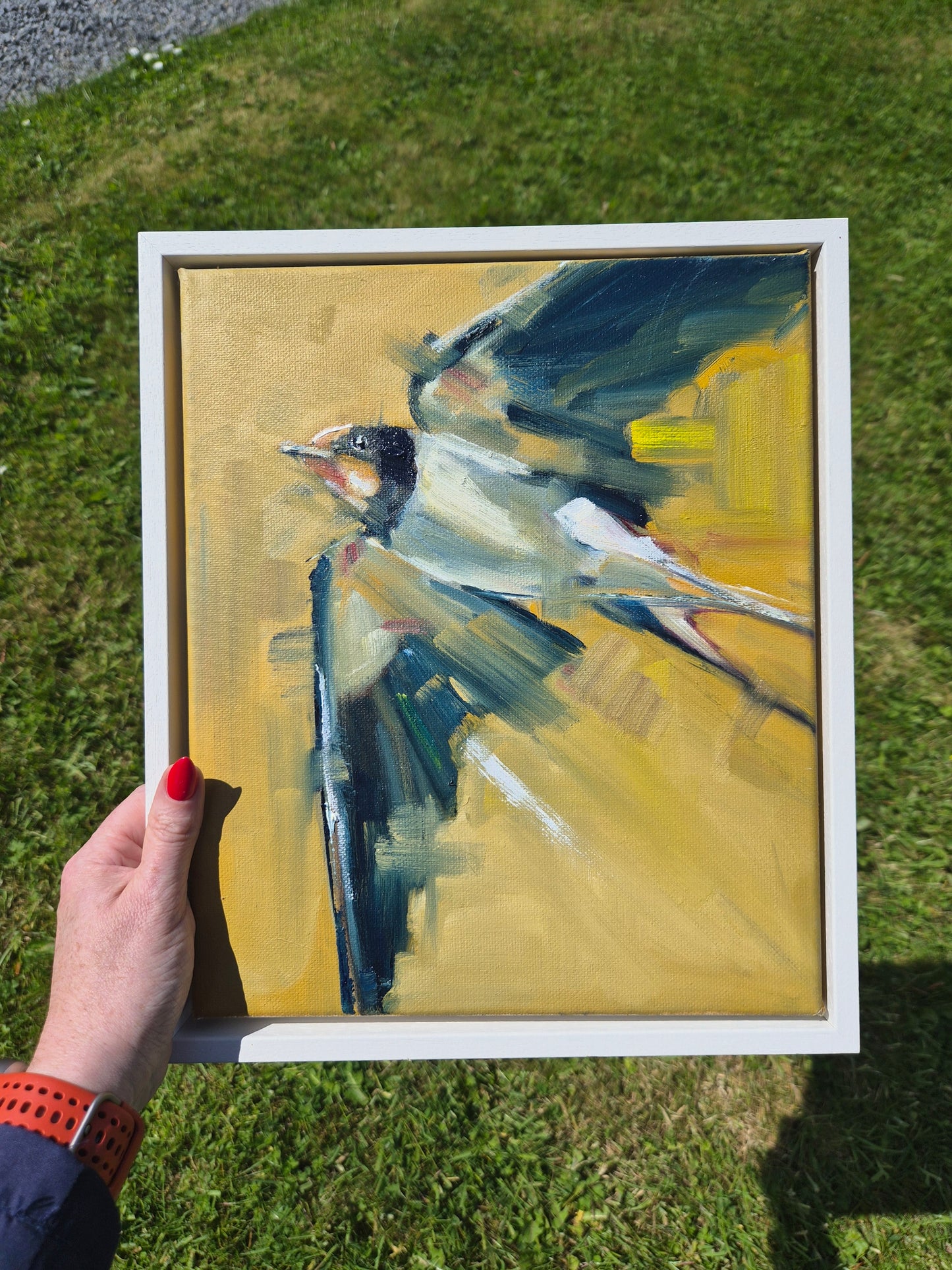 Swallow- Original Oil Painting