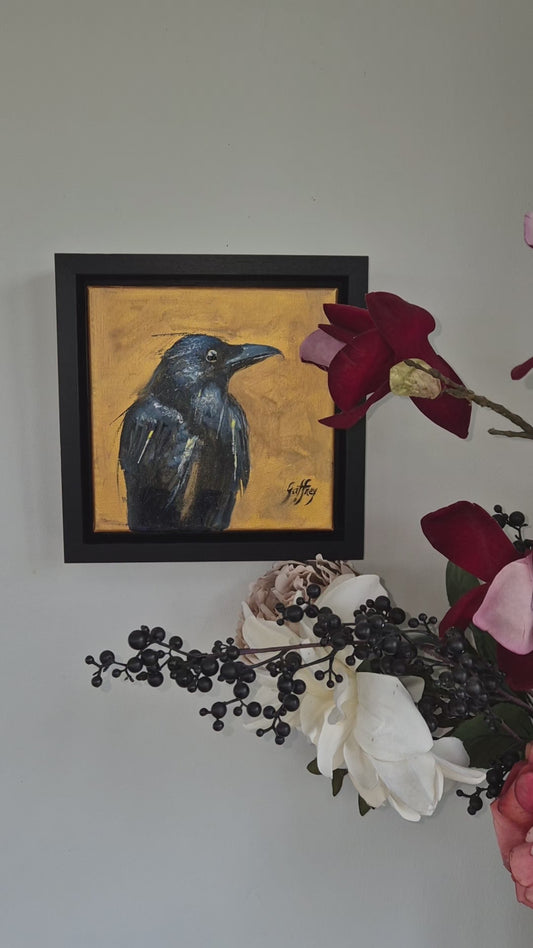 Counting Crows 1 - Original Oil Paintings