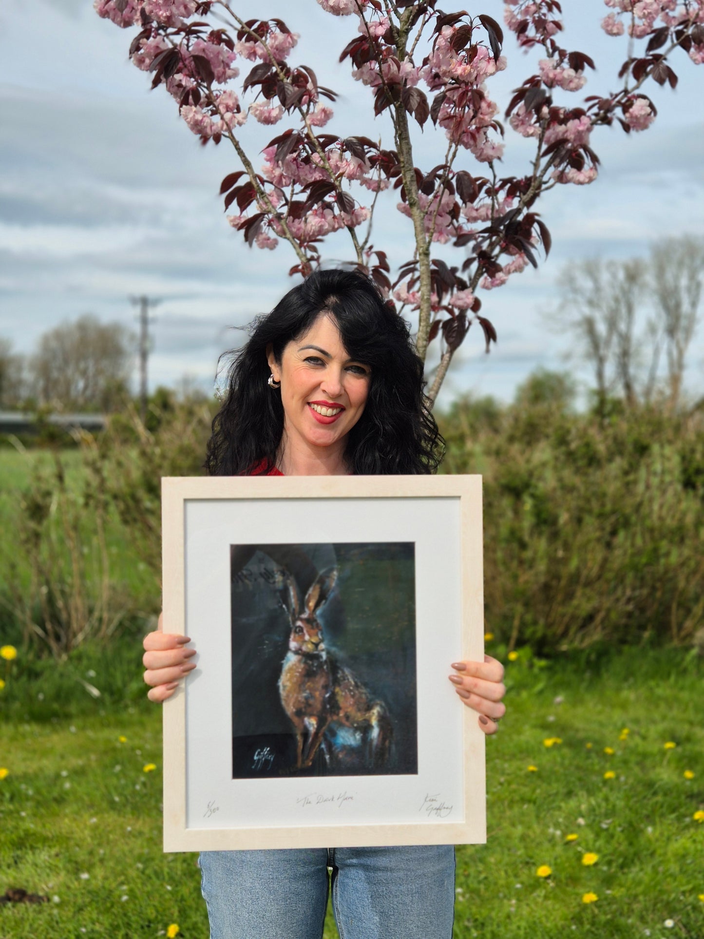 The Dark Hare - fine art print