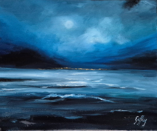 Wintering- Original Oil Painting