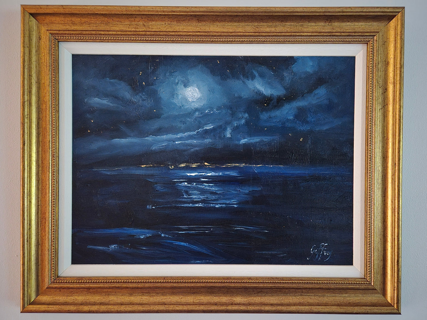 *New, Starry Waters- Original Oil Painting