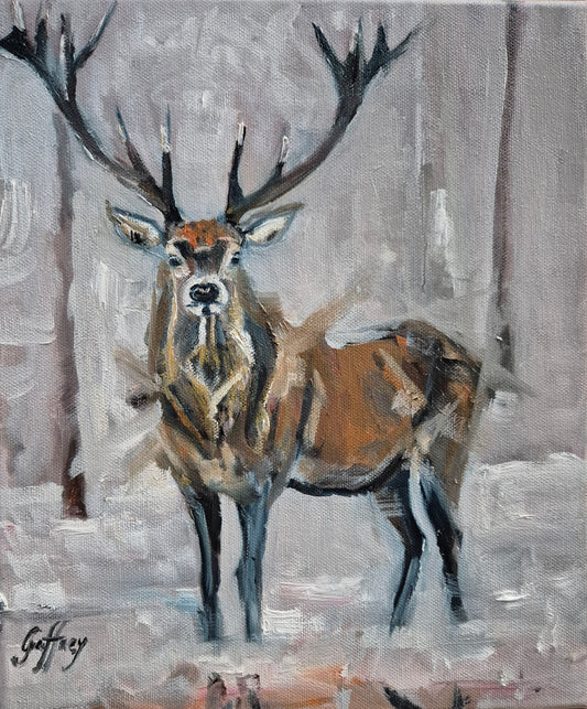 Oh Dear! Original oil painting