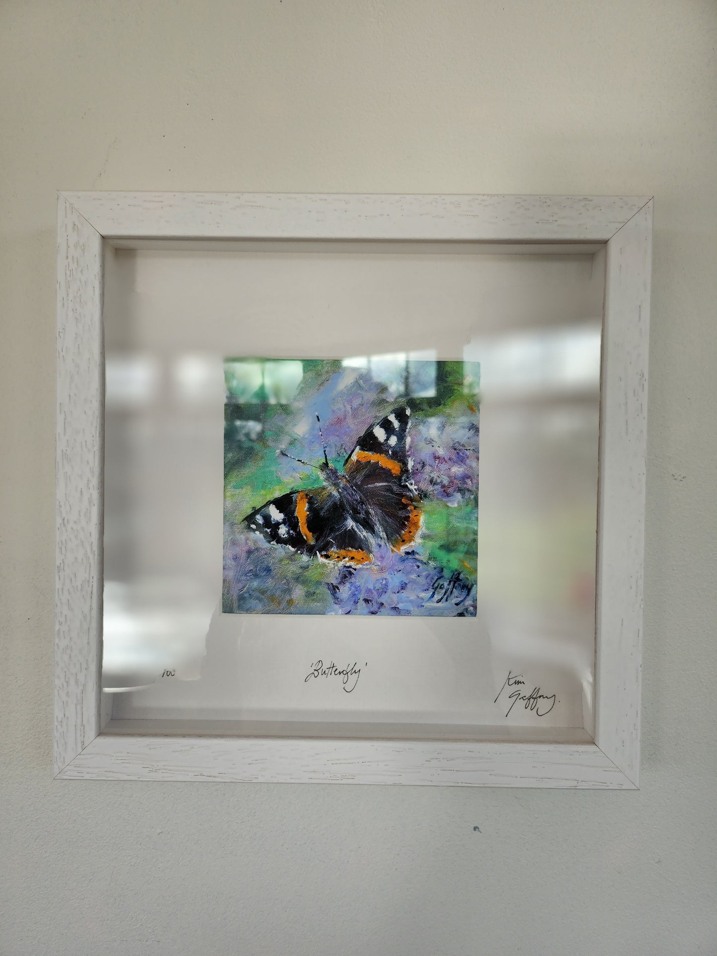 Butterfly- Mini Fine Art Print Framed
