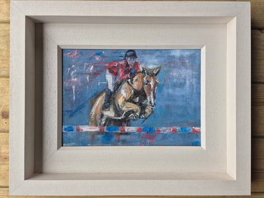 Eyes on the Prize- Original Oil Painting