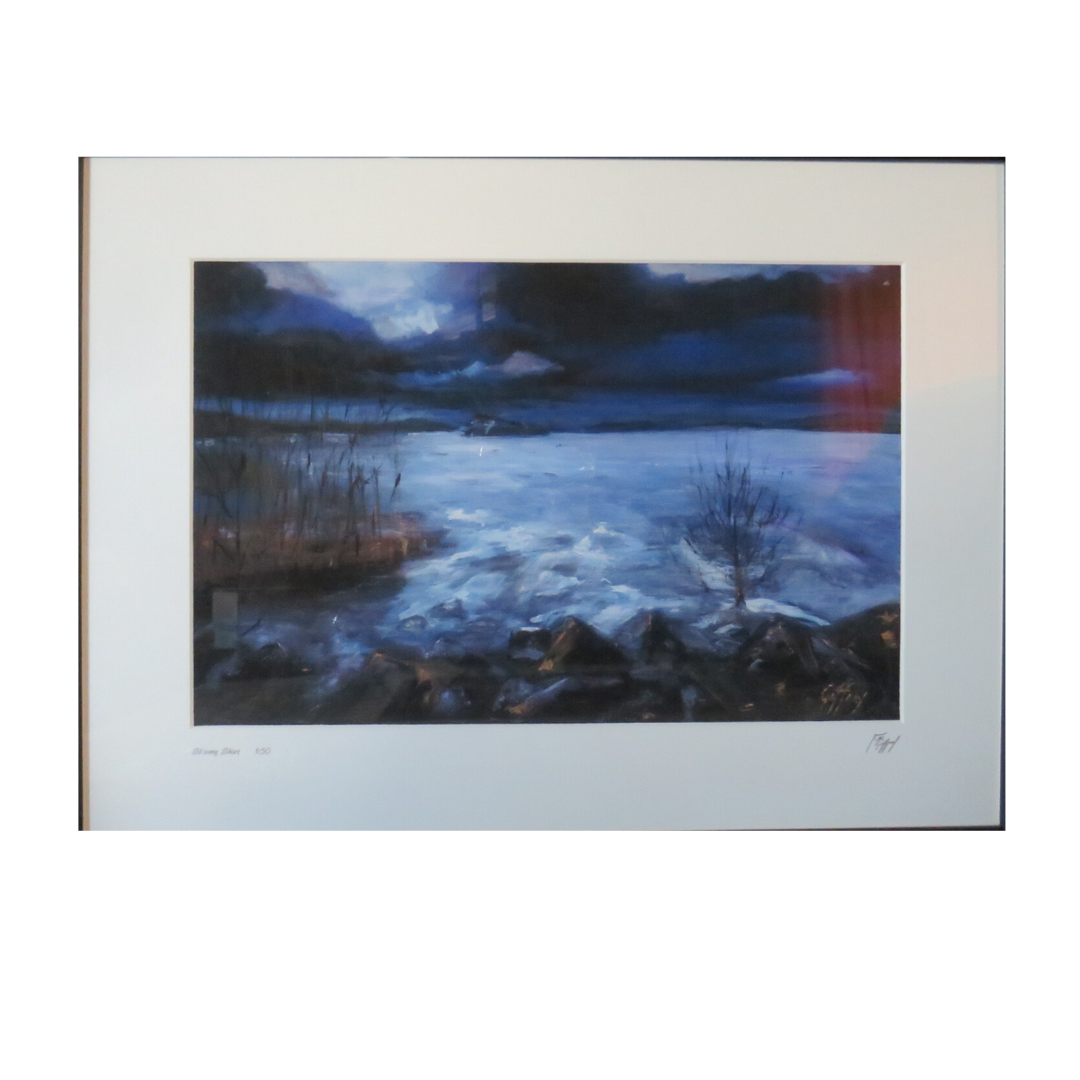 A Stormy Shore- Fine Art print