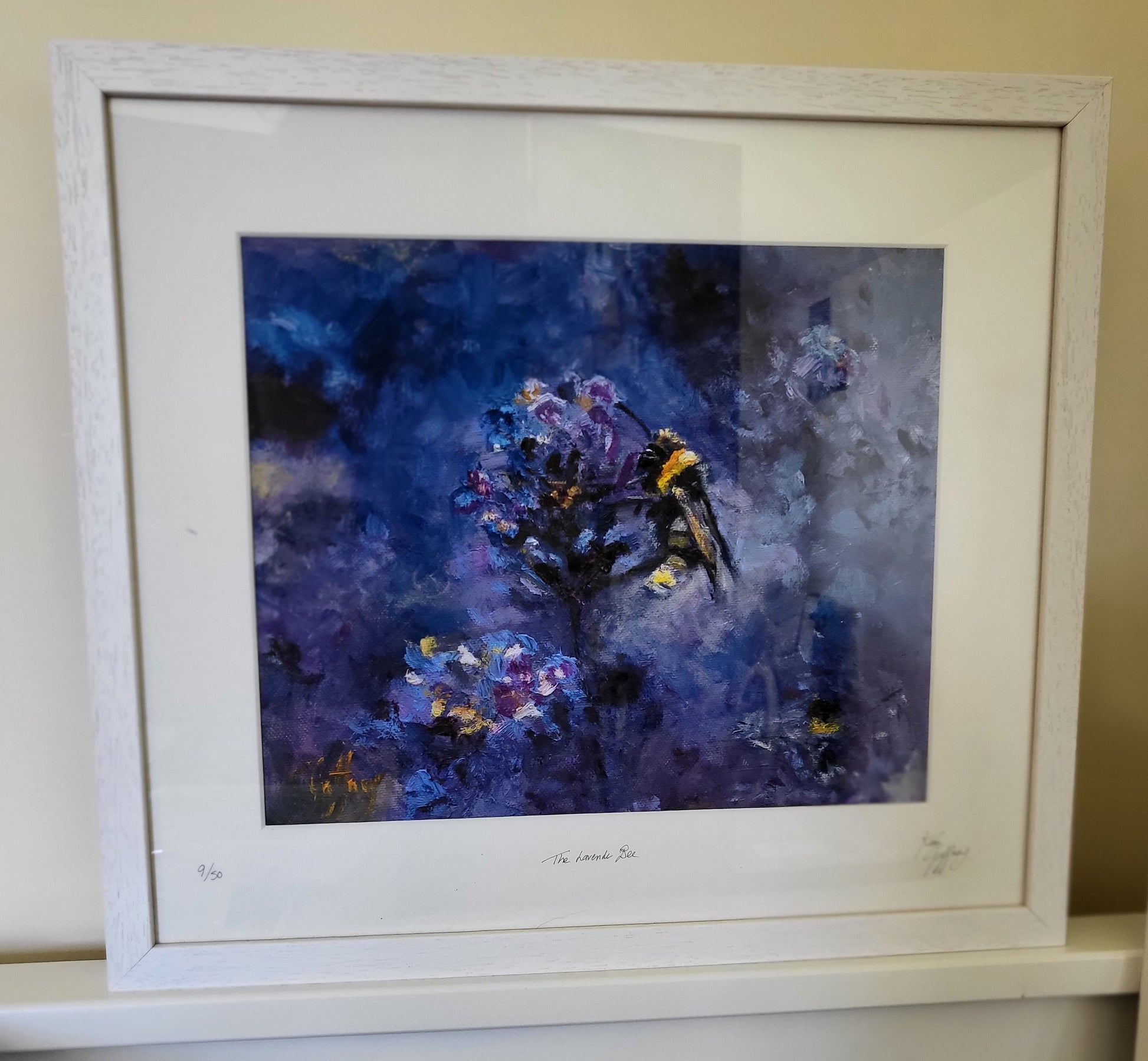 The Lavender Bee - Print