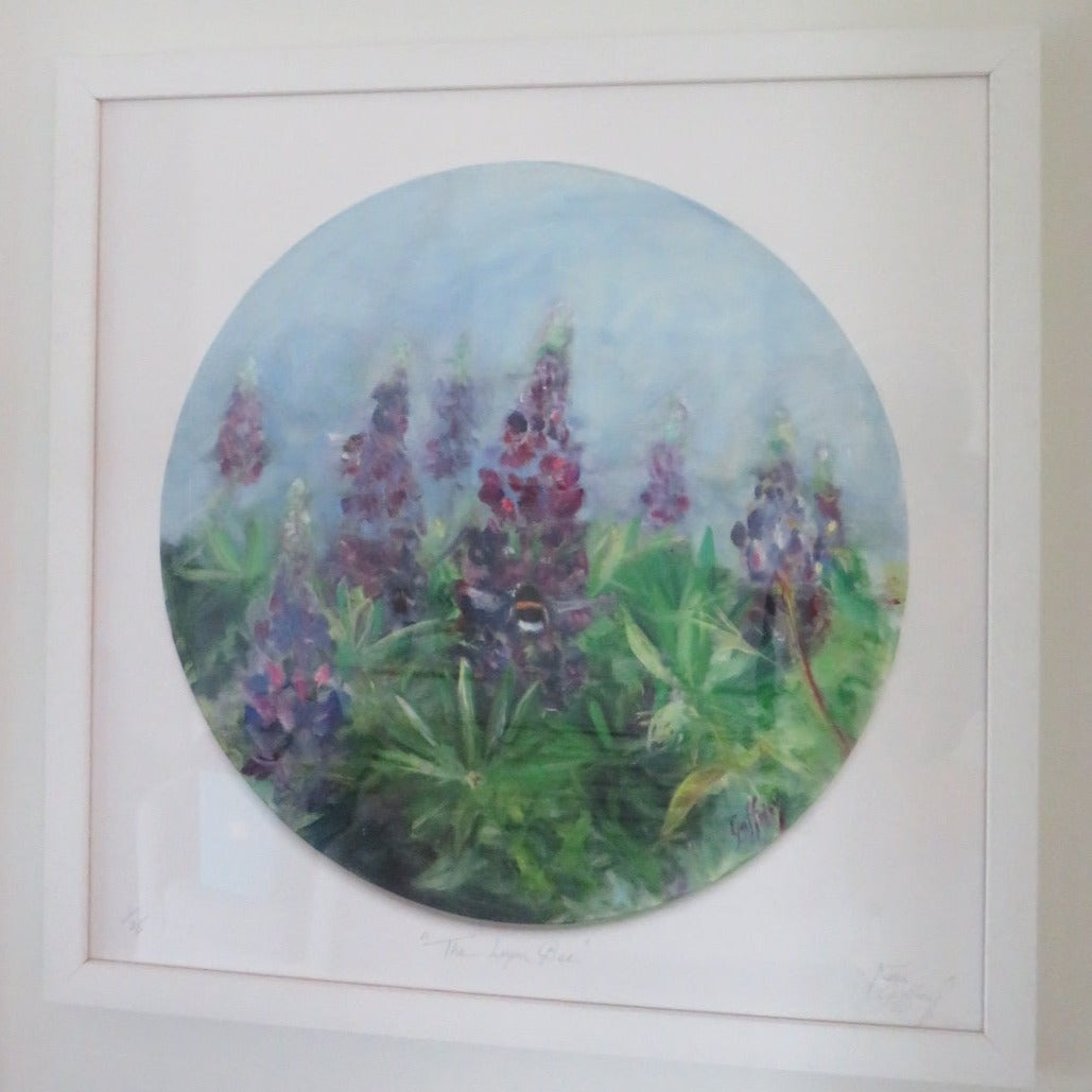 The Lupin Bee- Fine Art Print
