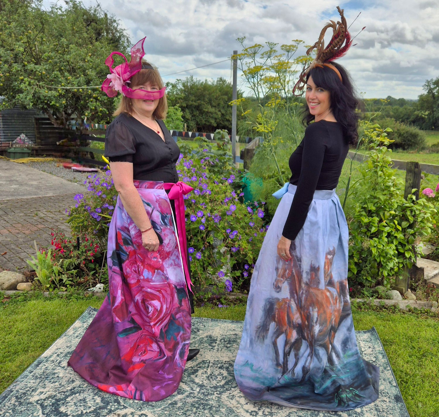 The Overskirt/Cape- The Kim & Kathleen collection