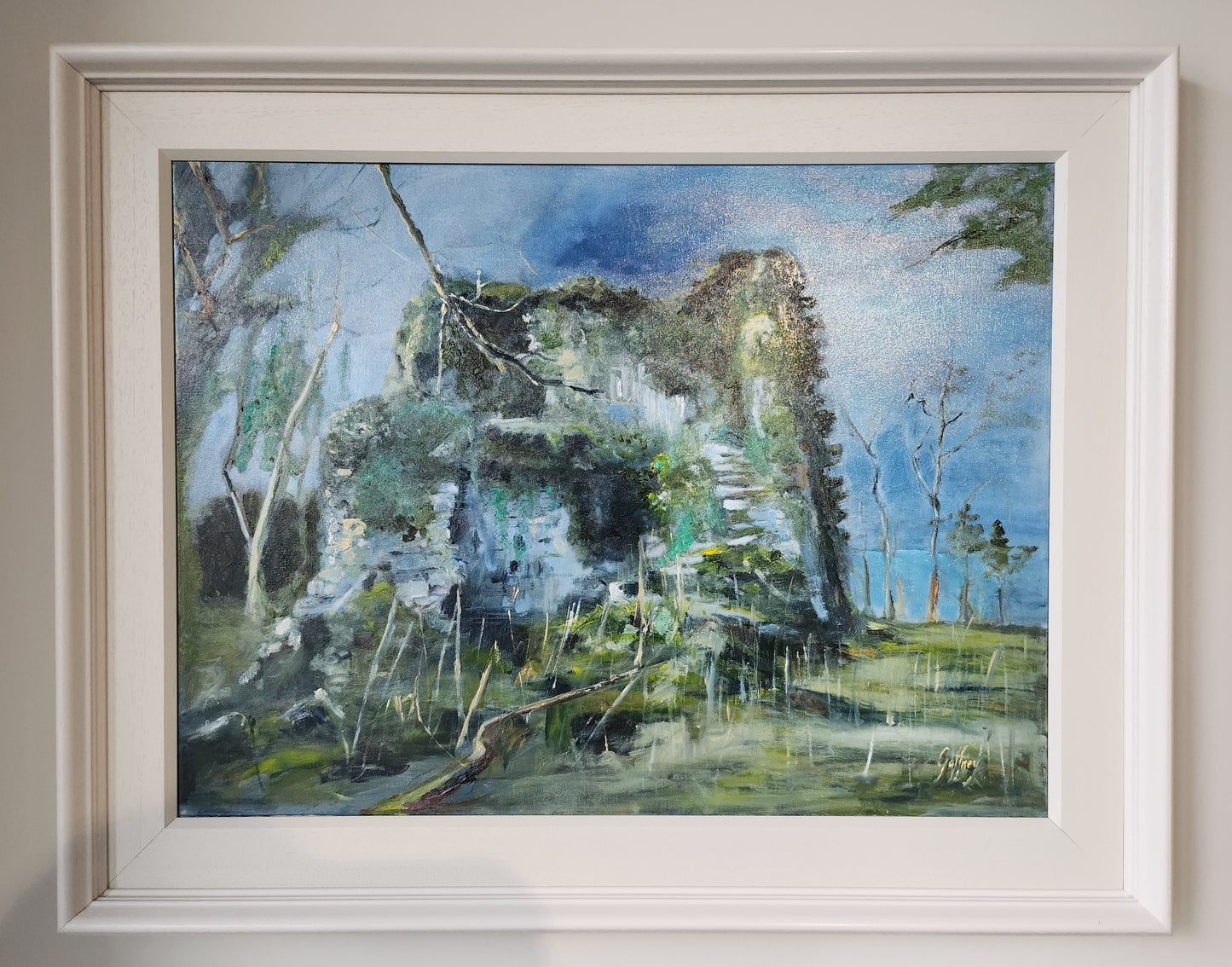Crover Castle- Original Oil on Canvas