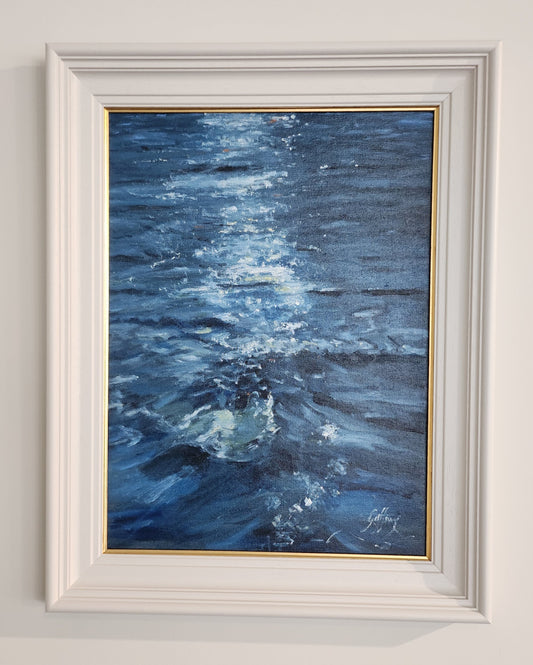 The Glistening Water- Oil on Canvas