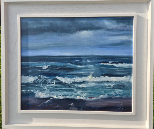 Vibrant Sea- Original Oil Painting