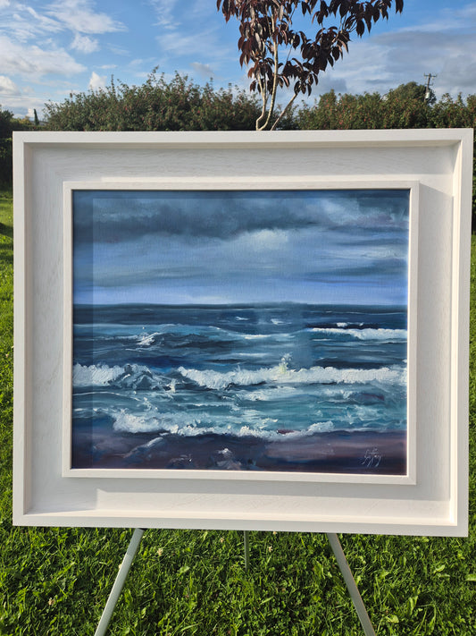 Vibrant Sea- Original Oil Painting