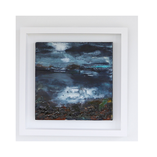 Rising Winds- Encaustic Art