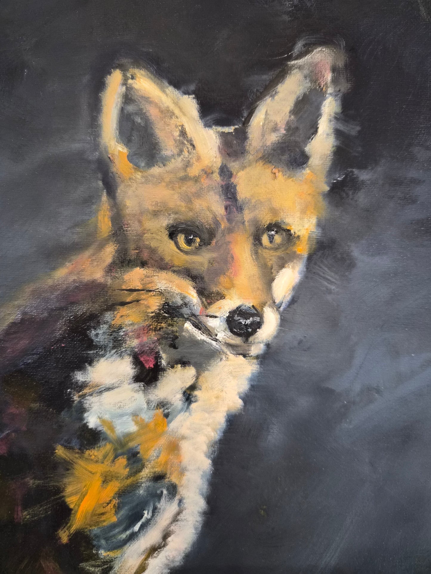 Night watch- Original Oil Painting