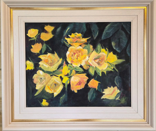 Wild Yellow Roses