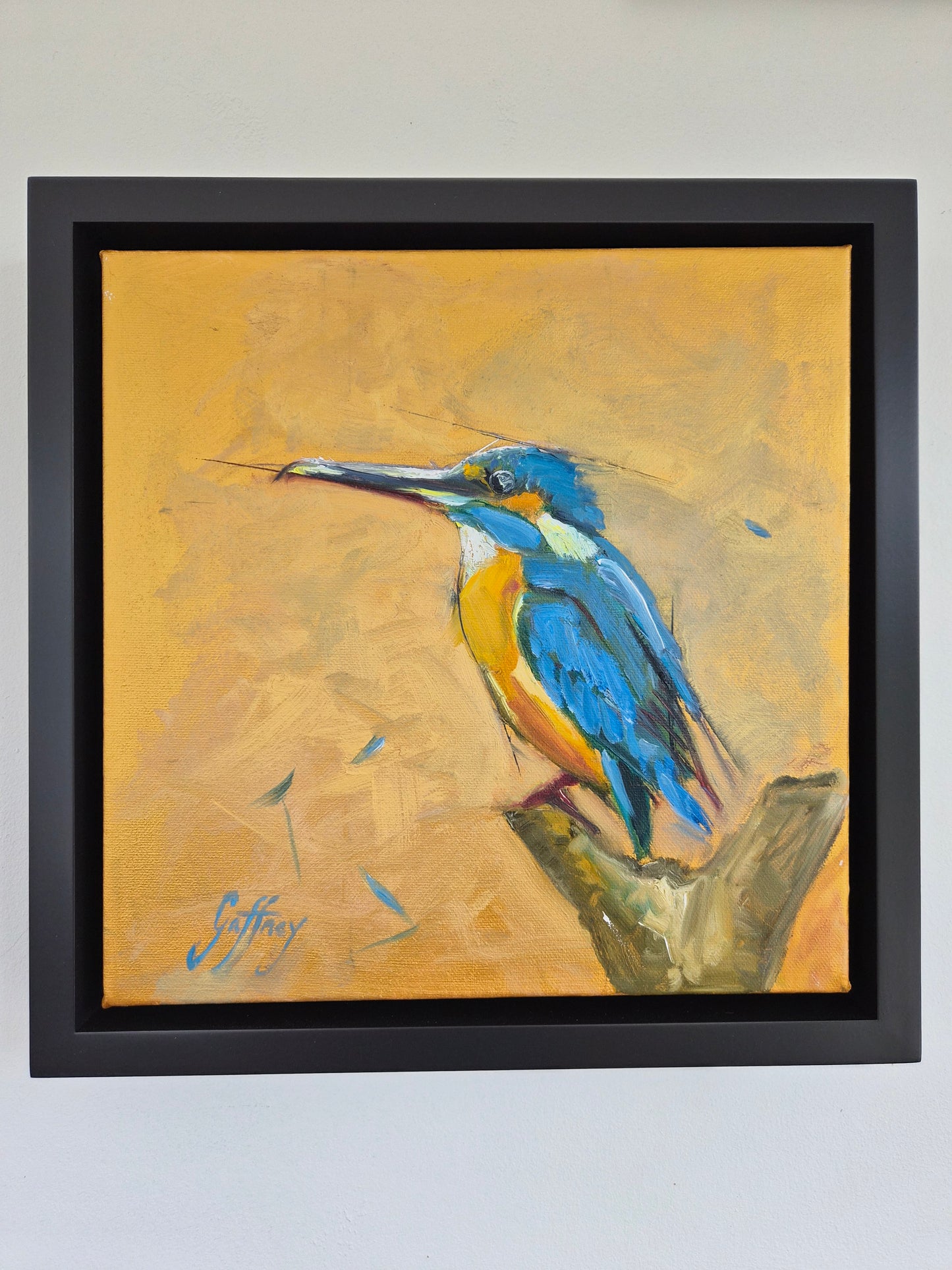 Kingfisher - Original Oil Painting