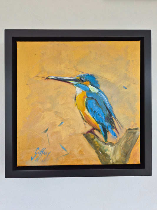 Kingfisher - Original Oil Painting