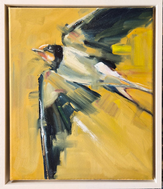 Swallow- Original Oil Painting