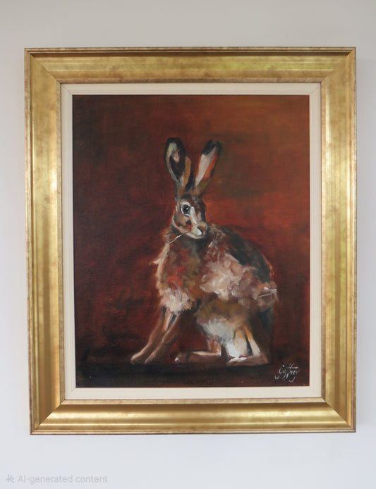 The Brown Hare - Original Oil Painting