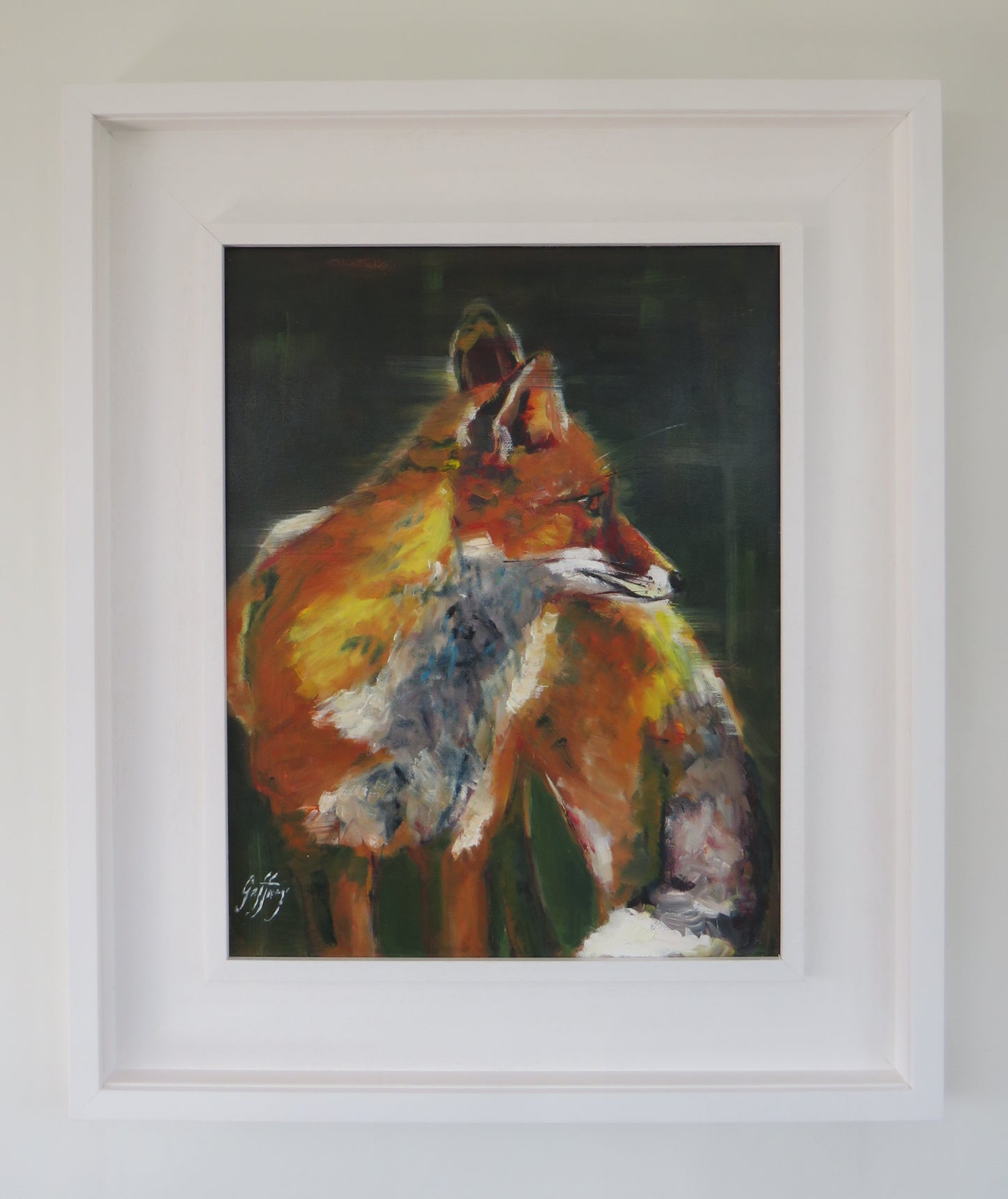 The Cunning Fox - Original Oil Painting