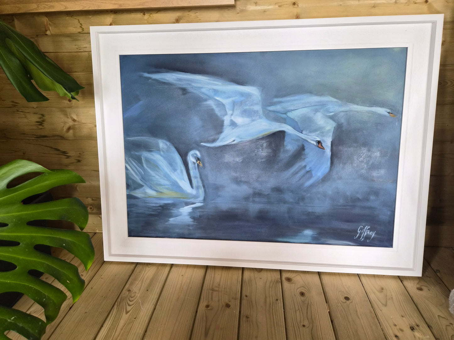 The Flight- Original Oil on Canvas