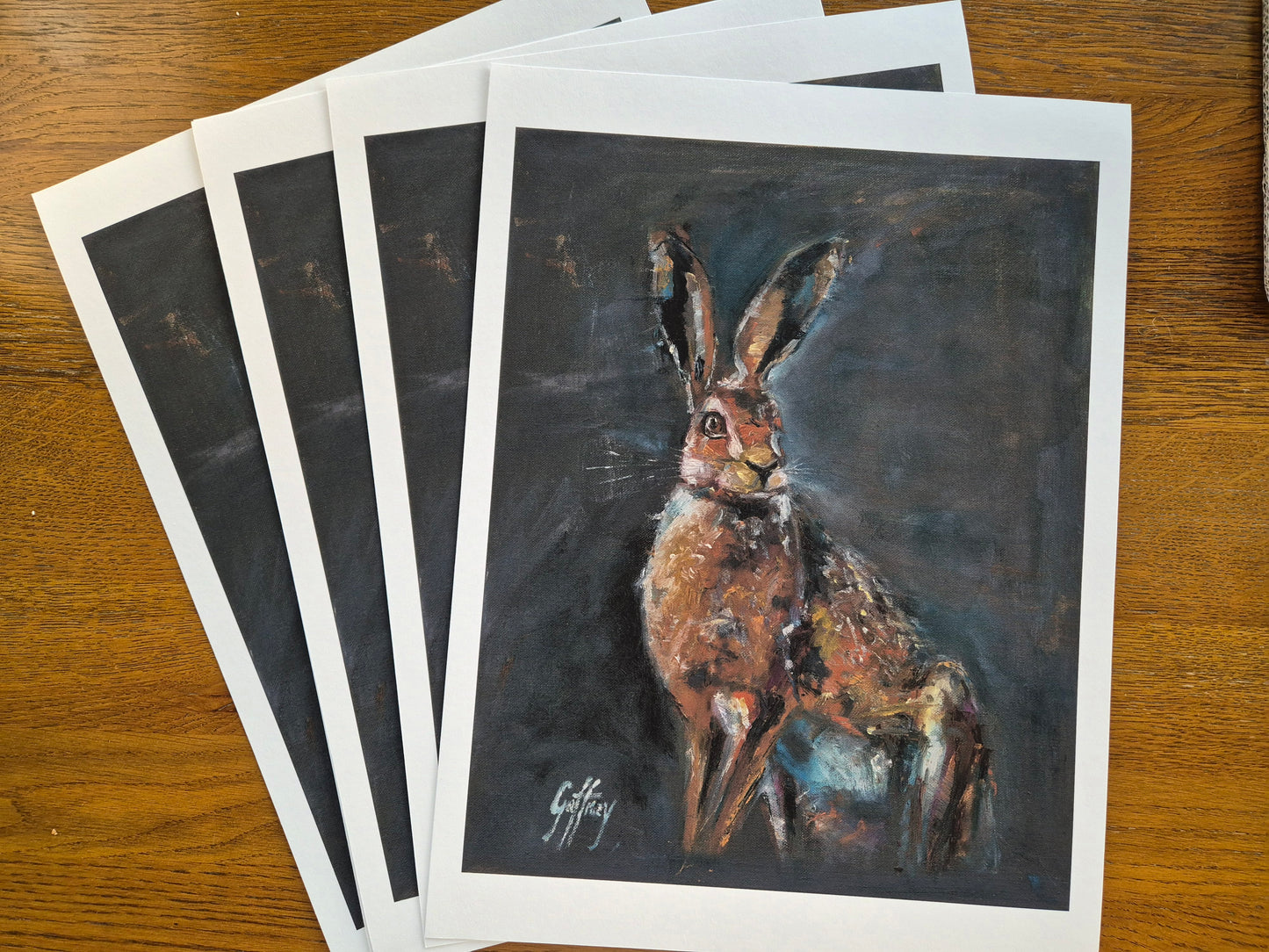 The Dark Hare - fine art print