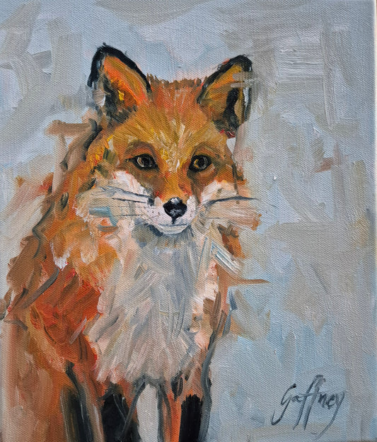 Foxy- Original Oil Painting