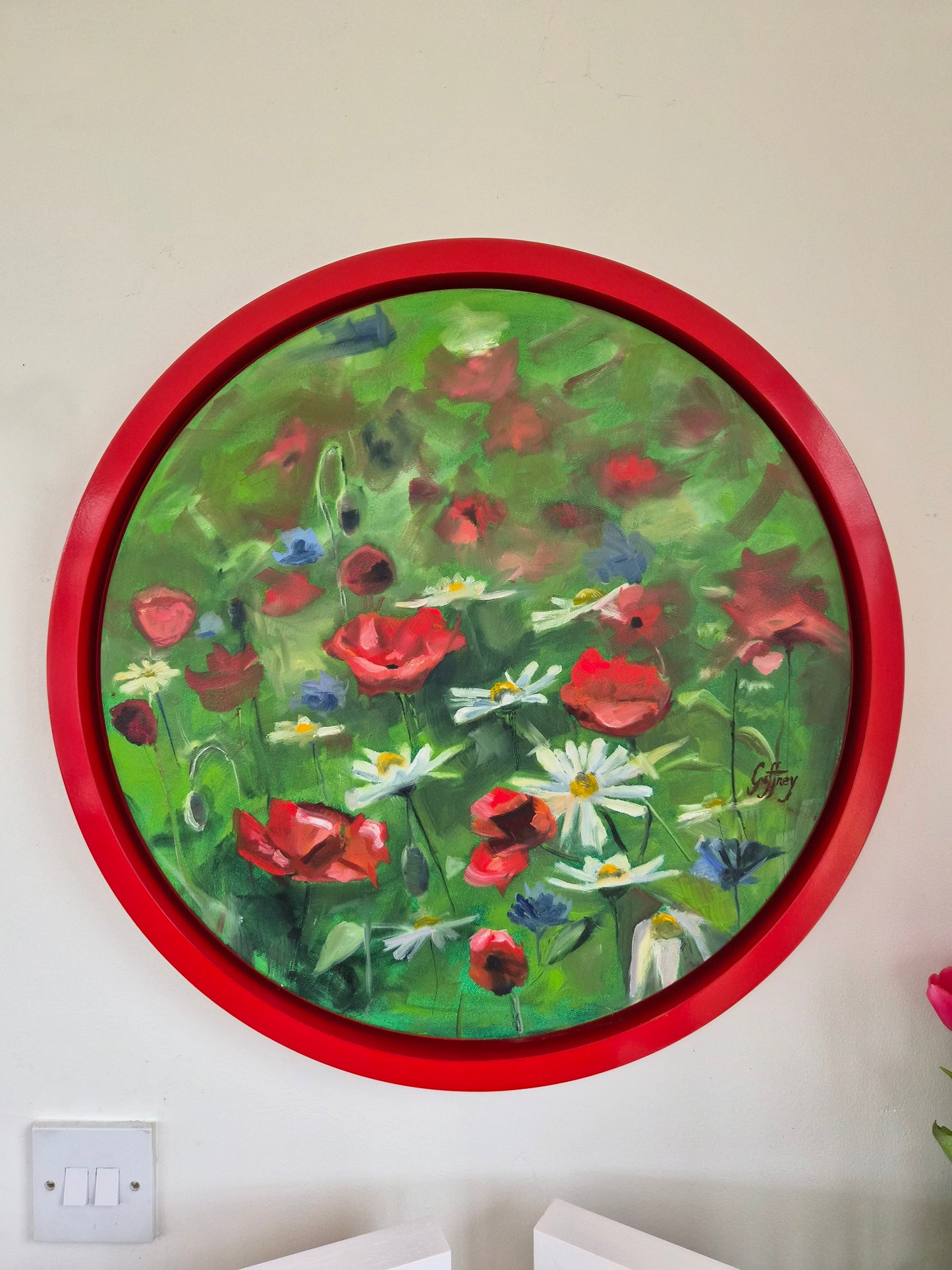 *New* The Wildflowers-Original Oil Painting