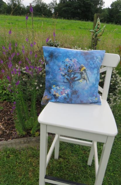 The Lavender Bee - Cushion