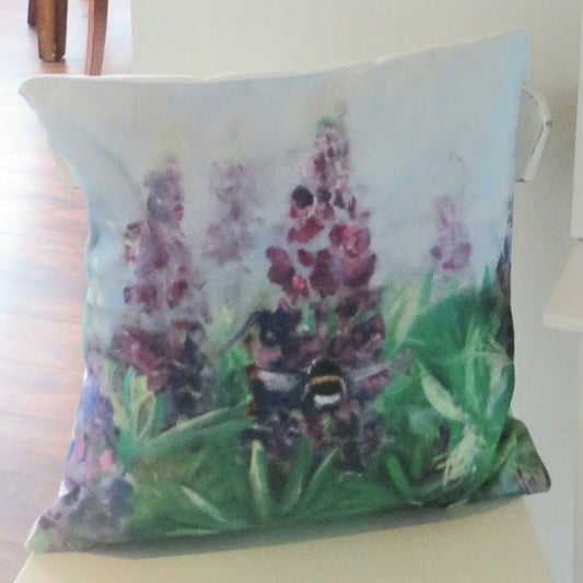 The Lupin Bee - Cushion